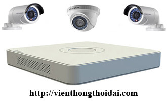 Lắp đặt trọn bộ 3 camera hikvision 2mp