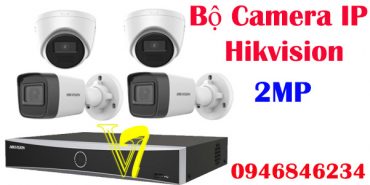 Trọn bộ camera ip hikvision dành cho nhà riêng,công ty